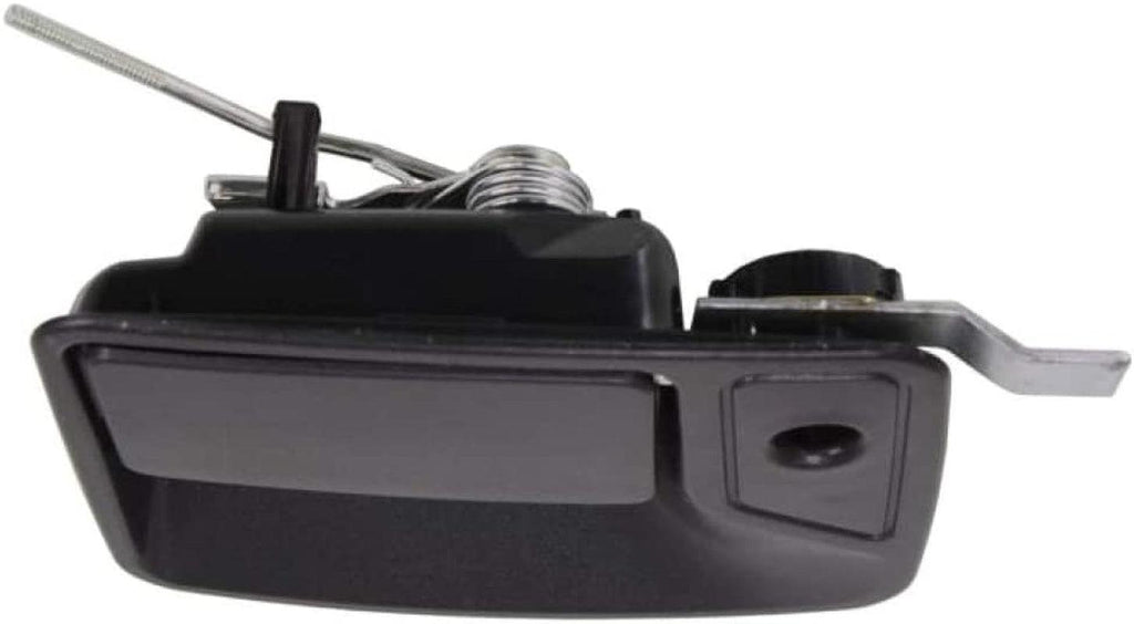 for Ford F-550 Super Duty Exterior Door Handle Front, Driver Side Black (1999-2016) | with Key Hole | Trim:All Submodels | FO1310123 | 4C3Z2522405AAA