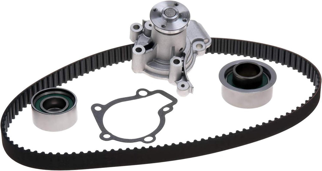 Professional TCKWP284 Timing Belt Kit with Water Pump, Tensioner, and Idler Pulley