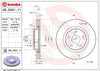 Brembo Front Disc Brake Rotor for ES350, Avalon, Camry (09.D451.11)