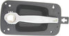 for International RXT Exterior Door Handle Front, Passenger Side Black Bezel with Chrome Lever (2008-2008) | with Key Hole| Trim: Base