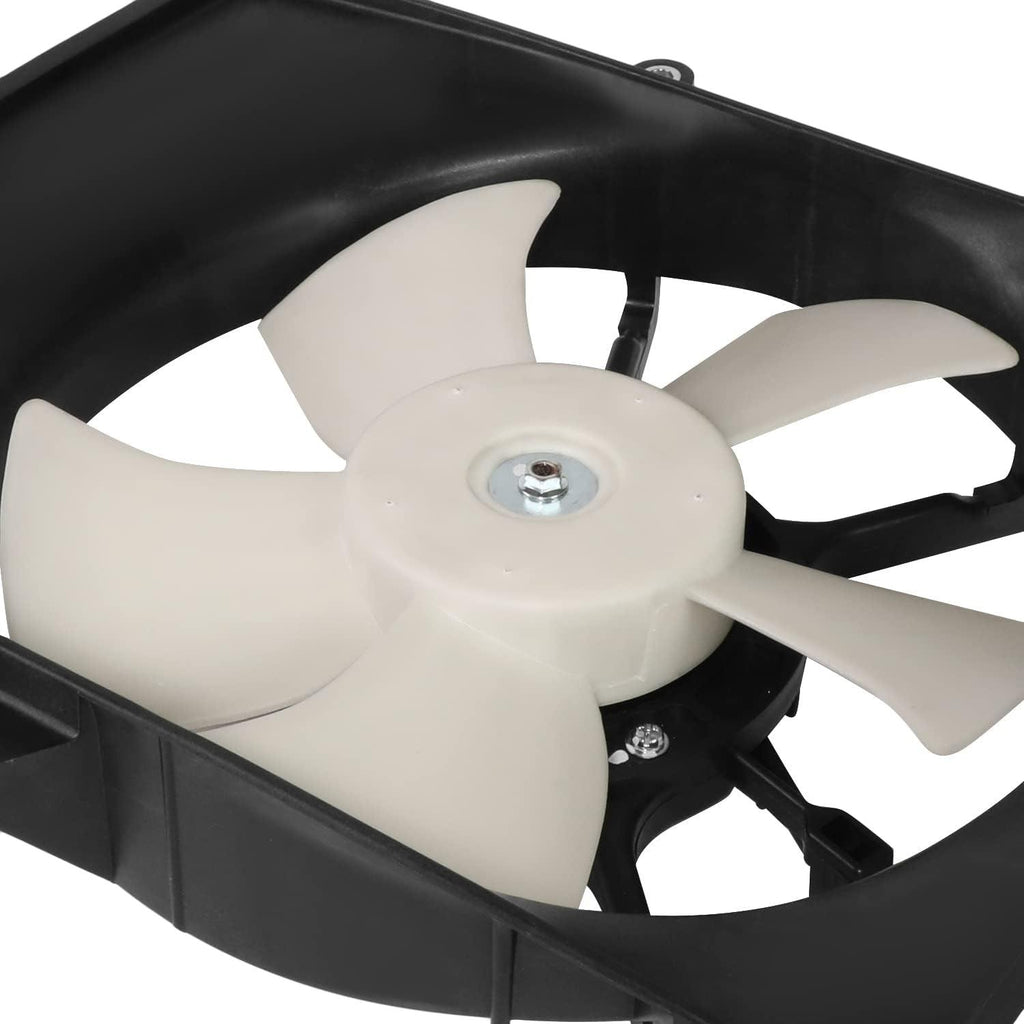 Factory Style Radiator Fan Assembly Compatible with 2000-2006 Honda Insight,Oem-Rf-0751