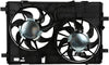 OEM-RF-0102 Factory Style Radiator Cooling Fan Assembly Cooling Efficiency Improved Direct Replacement [Compatible with 07-09 Lincoln MKZ] Black