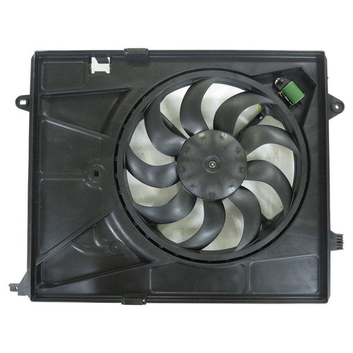 623590 Dual Radiator & Condenser Fan Assembly for 621-576 95392642 GM3115270 Belts Cooling Clutch Motor