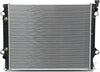 OEM-RA-2802 OE Style Direct Fit Aluminum Cooling Radiator Compatible with 05-15 Tacoma, 25-5/8" W X 21-3/16" H X 1" D, 1-3/8" Inlet, 1-3/8" Outlet