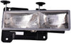 Headlight for Escalade, C2500, C3500, K2500, K3500, Suburban 1500+More 1590001