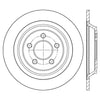 Centric Rear Disc Brake Rotor for 15-21 Ford Mustang (125.61111)