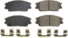 Front 17-2285 Z17 Evolution Ceramic Brake Pads