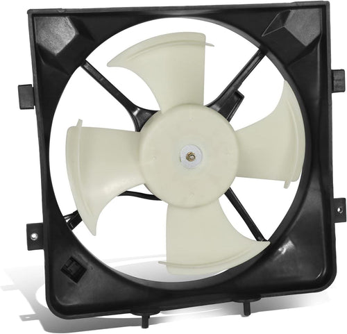 OEM-RF-0678 Factory Style A/C Condenser Fan Assembly Compatible with 1992-1995 Civic / 1993-1997 Civic Del Sol