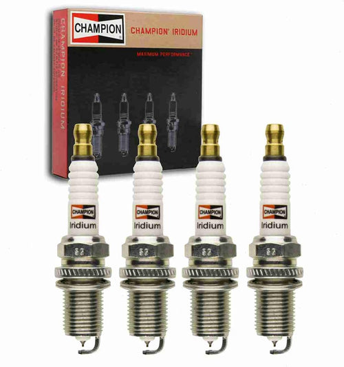 4 Pc Champion Iridium Spark Plugs Compatible with Suzuki SX4 2.0L L4 2007-2009