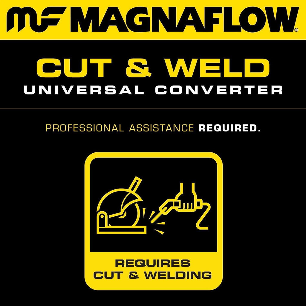 Magnaflow Universal Catalytic Converter California Grade CARB Compliant 455355