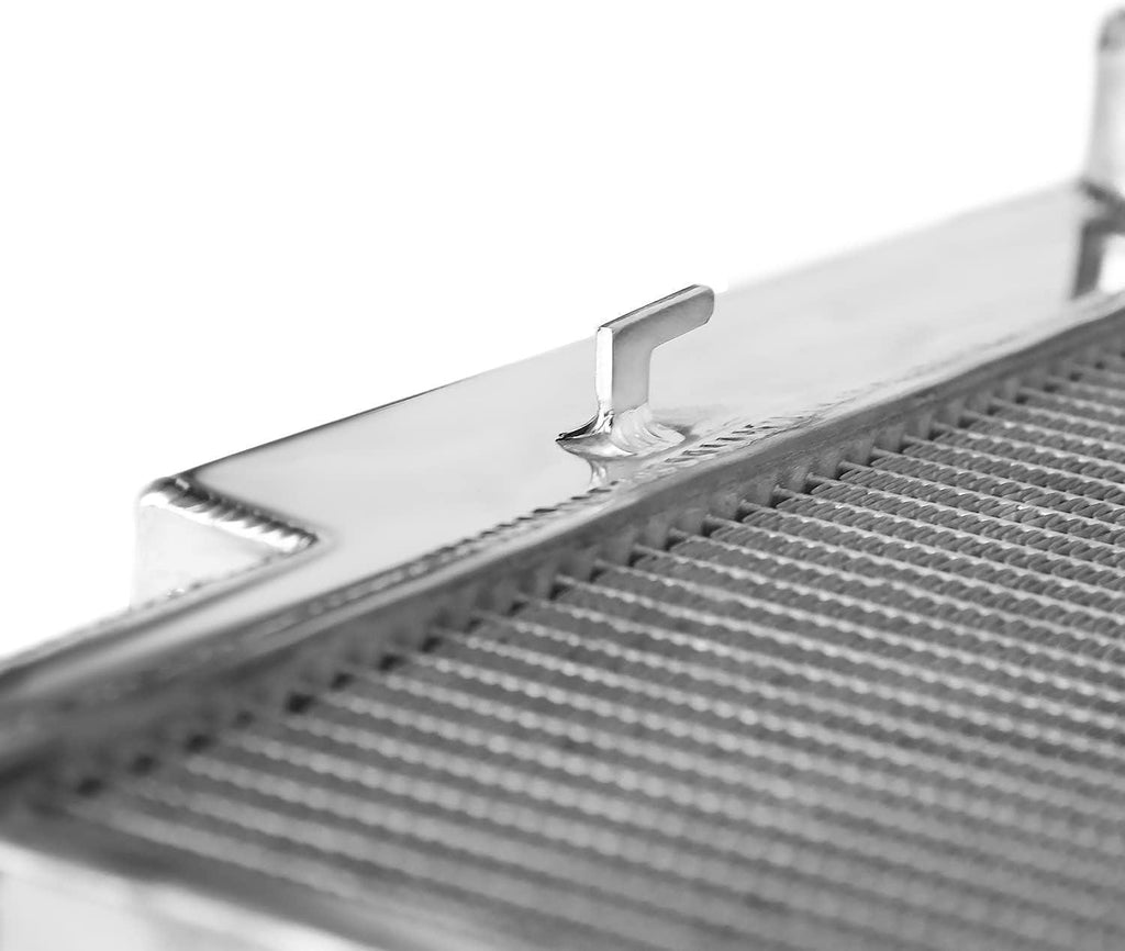 Racing Full Aluminum 2 Row Radiator Compatible with BMW E36 318 323 325 328 M3 E36 1992-1998