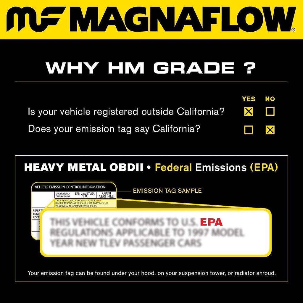 Magnaflow 23437- Direct-Fit Catalytic Converter