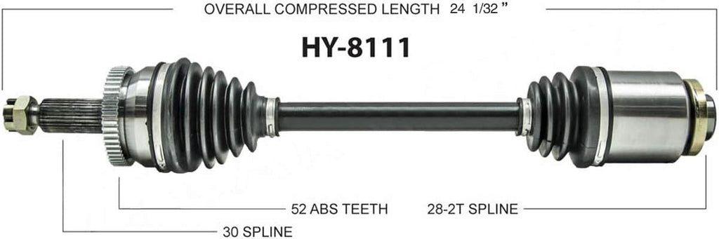 HY-8111 CV Axle