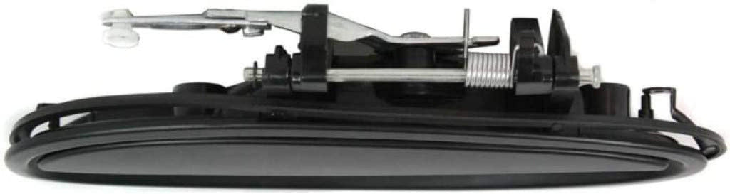 For Buick Park Avenue Exterior Door Handle Rear, Passenger Side Smooth Black 1997-2005 | Trim: Base/Ultra | GM1521137 | 25699182