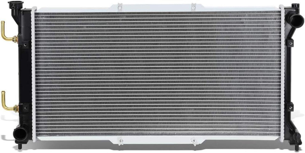OEM-RA-1839 OE Style Bolt-On Aluminum Core Radiator Compatible with 95-99 Legacy 2.2 2.5 AT/MT,26-3/8" W X 14-5/16" H X 5/8" D, 1-1/2" Inlet / 1-1/2" Outlet