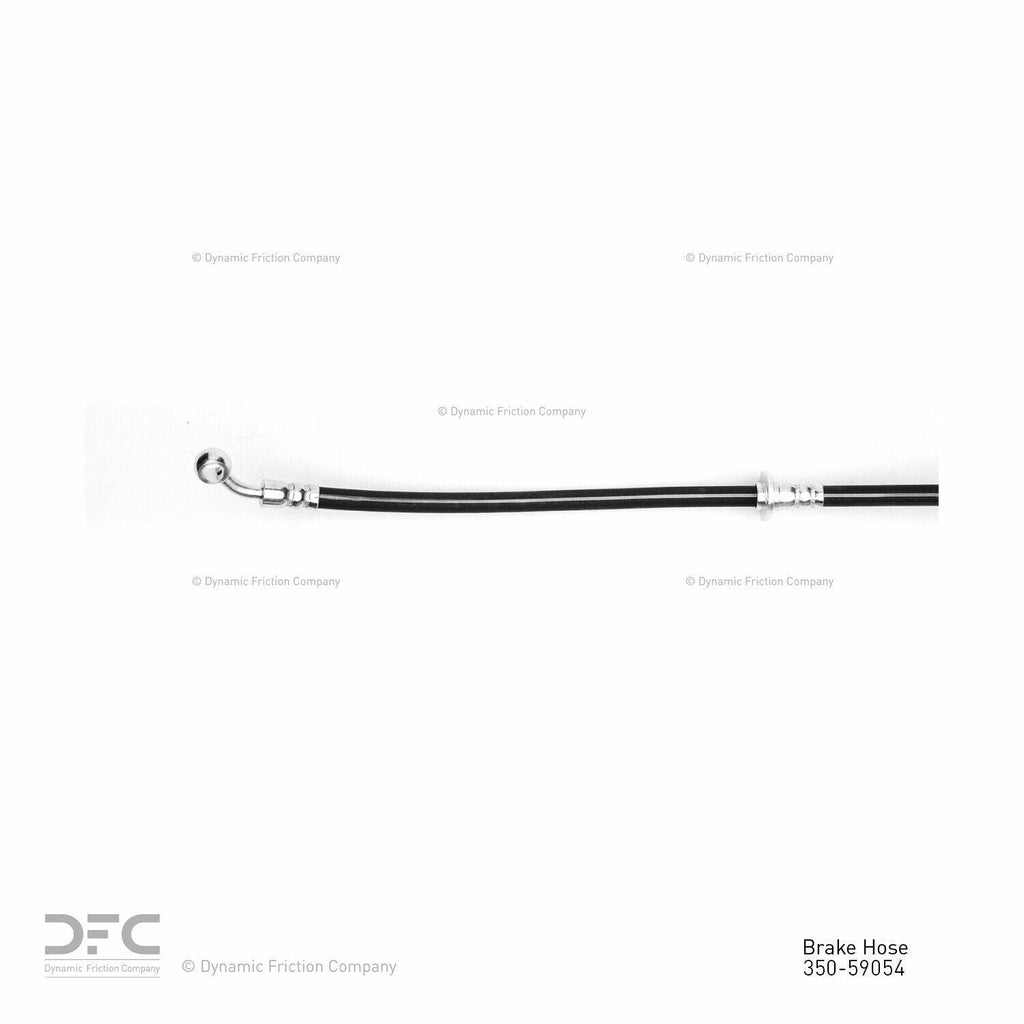 Dynamite Friction Brake Hydraulic Hose for 01-05 Civic 350-59054