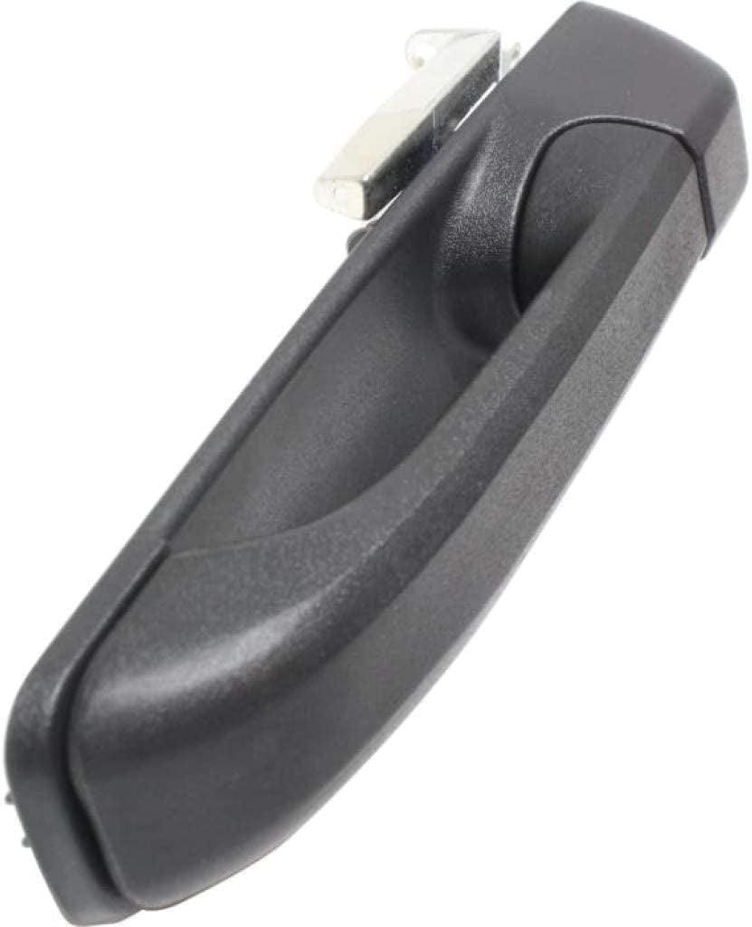 Compatible with Dodge Ram 1500 Exterior Door Handle 2009 2010 Driver Side | Rear | Textured Black | Trim:All Submodels | CH1520139 | 55112385AD