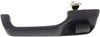 Compatible with Jeep Grand Cherokee Exterior Door Handle 1993-1998 Passenger Side | Front | Black | Trim: All Submodels | CH1521102 | 55075654