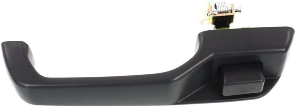 Compatible with Jeep Grand Cherokee Exterior Door Handle 1993-1998 Passenger Side | Front | Black | Trim: All Submodels | CH1521102 | 55075654