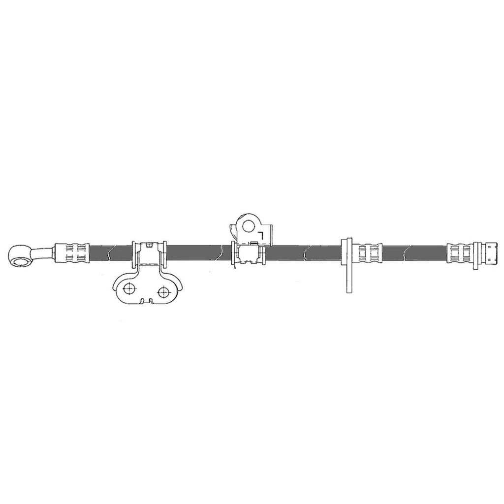 Centric Brake Hydraulic Hose for Acura 150.40043