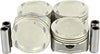 DNJ P325 Piston Set for 2004-2008 / Chevrolet/Aveo, Aveo5 / 1.6L / DOHC / L4 / 16V / 98Cid