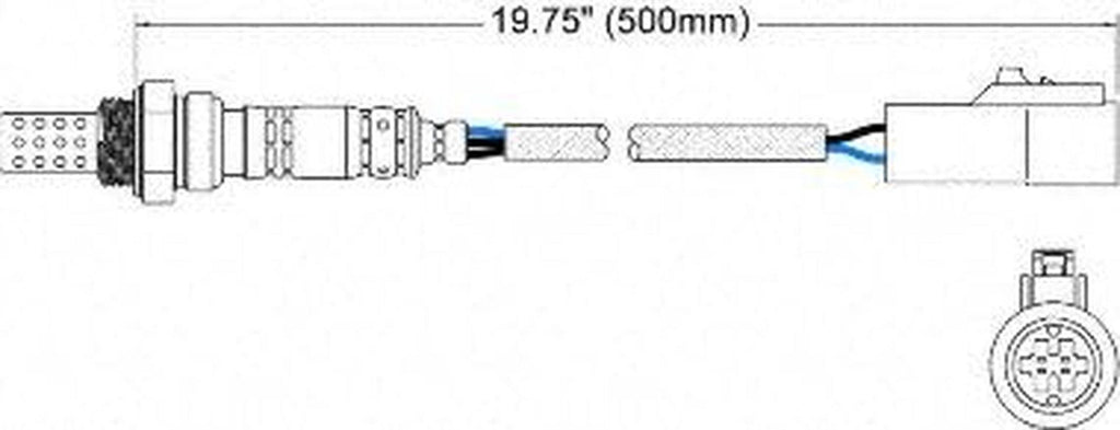 250-24302 4-Wire Oxygen Sensor