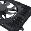 OEM-RF-0300 Factory Style Radiator Cooling Fan Assembly Compatible with 17-21 Audi A4 / 17-20 A4 Allroad / 19-21 A6 Quattro
