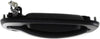 for Chevy Silverado 3500 Exterior Door Handle Front Passenger Side Textured Black 2001-2006 | with Key Hole | Trim: Base/Ls/Lt | GM1311129 | 15034986