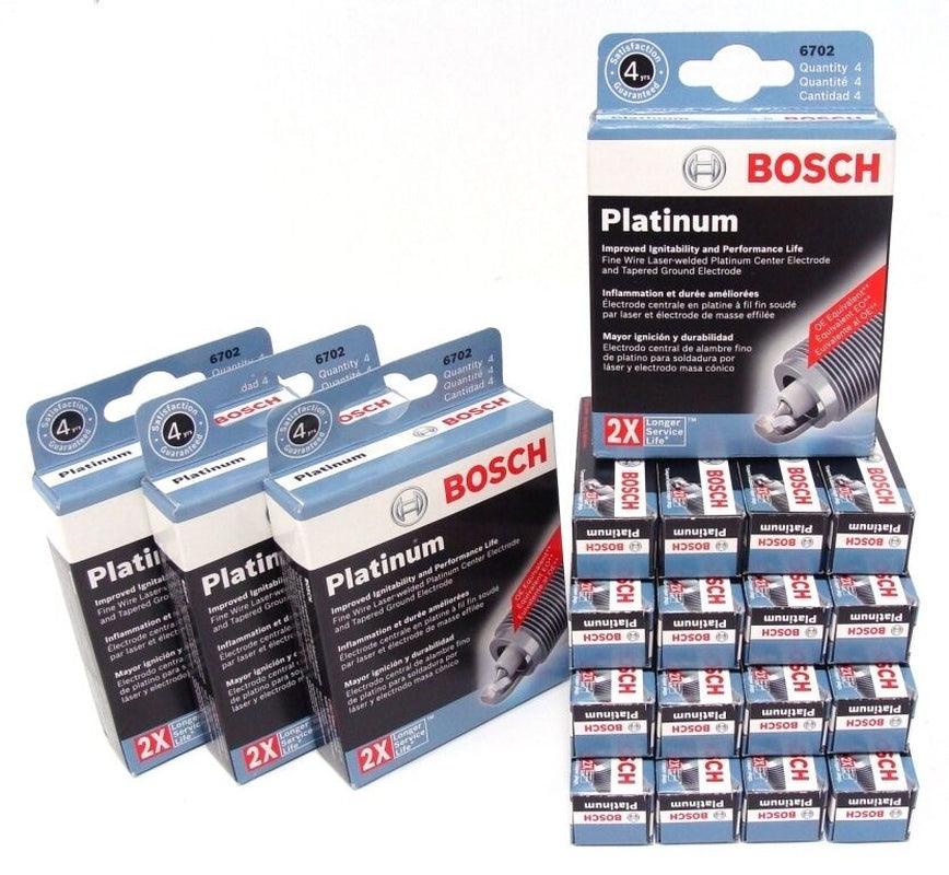 BOSCH OE FINE WIRE PLATINUM Spark Plugs 0242230576 6734 Set of 16