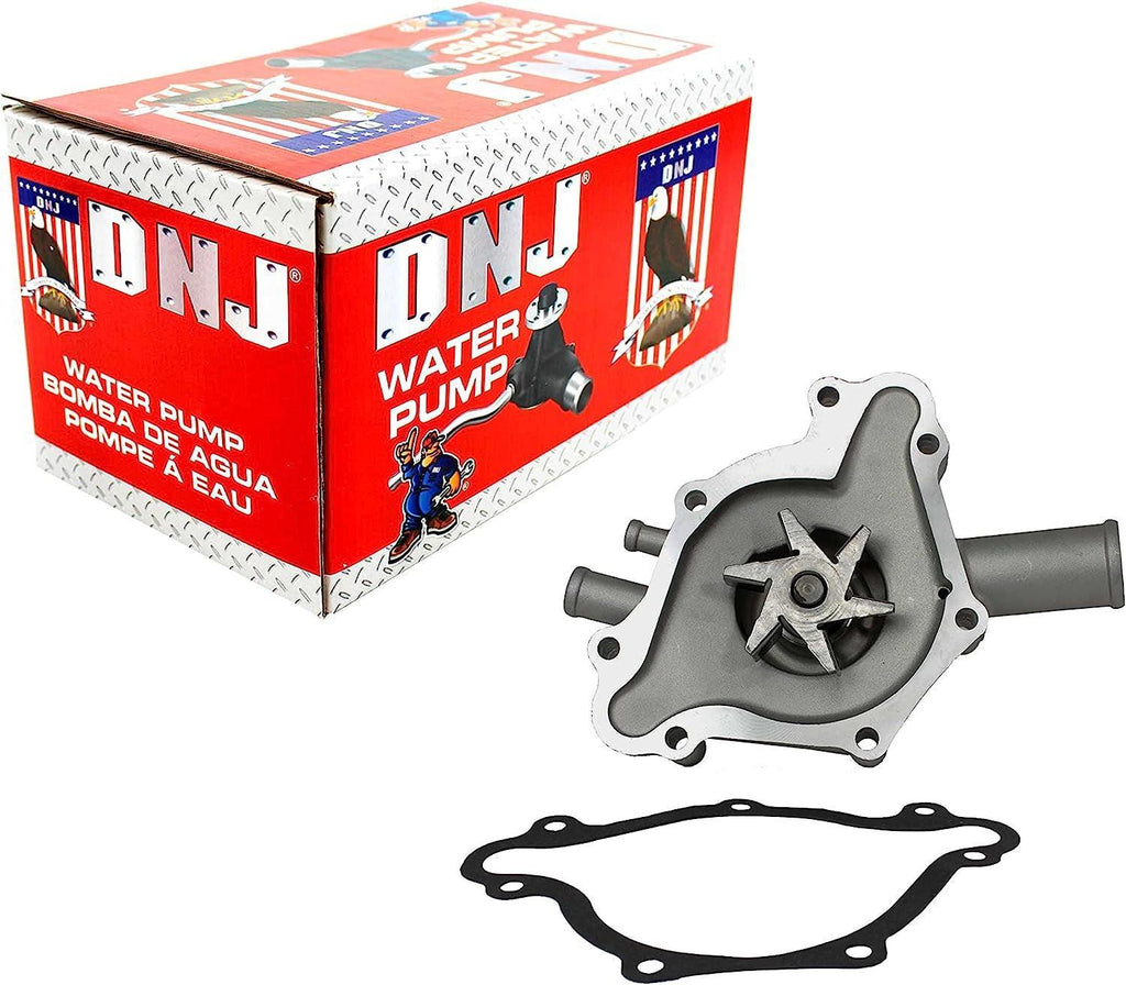 DNJ WP1153 Water Pump for 1981-1991 / Chrysler, Dodge, Plymouth/Cordoba, D100, D150, D250, D350, Dakota, Diplomat, Fifth Avenue, Gran Fury, Imperial, Lebaron, Mirada, New Yorker, Newport, Ramcharger