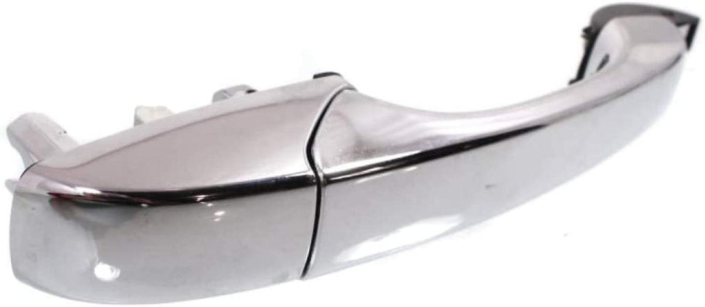 Compatible with Dodge Grand Caravan Exterior Door Handle 2008-2019 Driver or Passenger Side | Rear Side | Sliding Door Chrome | Trim:All Submodels | CH1513102 | 4589714AC