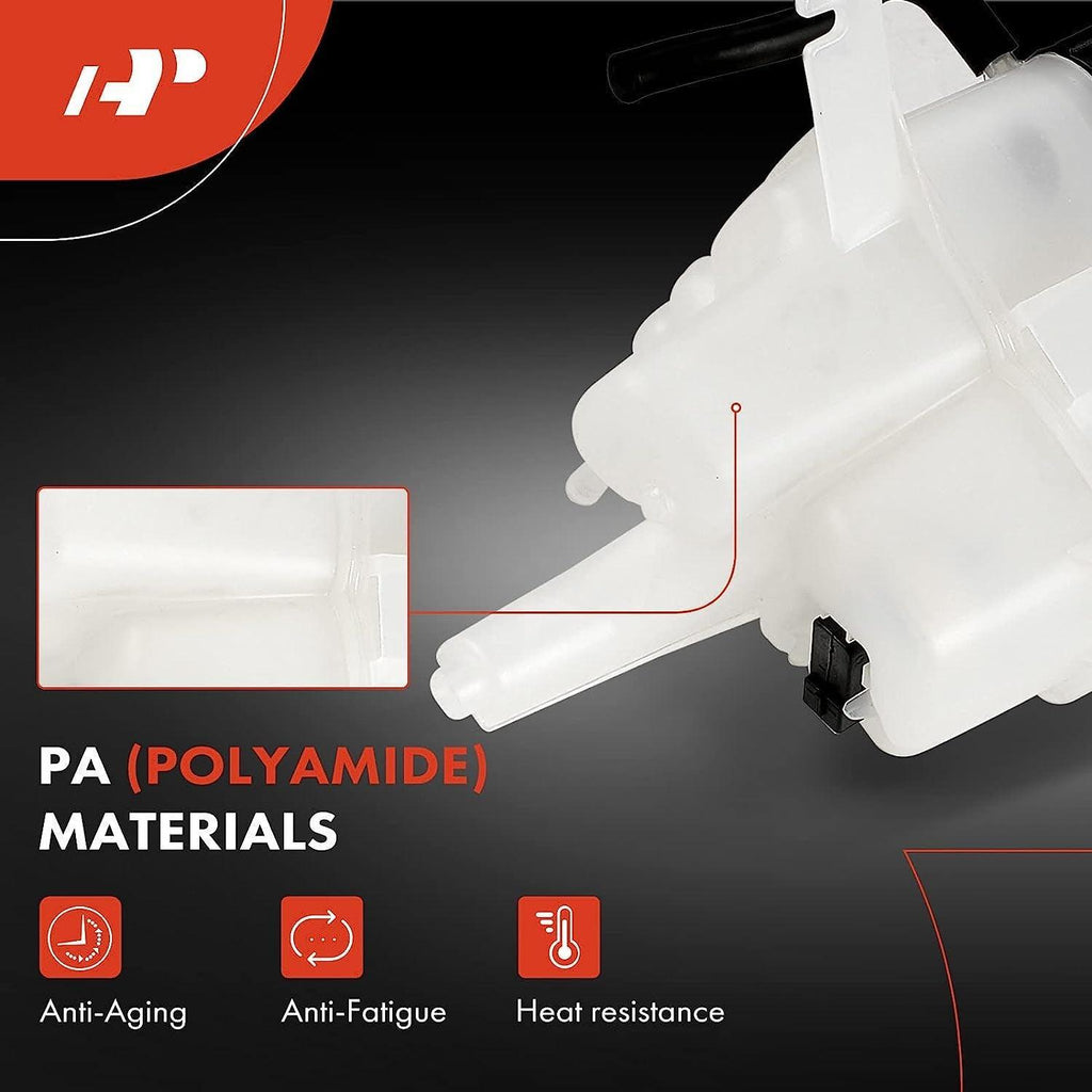 A-Premium Engine Coolant Overflow Recovery Reservoir Tank [W/Cap & Sensor] Compatible with Ford Escape 2001-2006 [3.0L] & Mazda Tribute 01-06 [3.0L] 05-06 [2.3L] & Mercury Mariner 2005 2006 [3.0L]