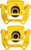 Power Stop Rear S4992YLW Pair of High-Temp Yellow Powder Coated Calipers