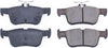 16-1665 Z16 Evolution Rear Ceramic Brake Pads