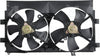 Four Seasons Dual Radiator and Condenser Fan Assembly for 08-14 Lancer 76255