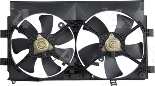 Four Seasons Dual Radiator and Condenser Fan Assembly for 08-14 Lancer 76255