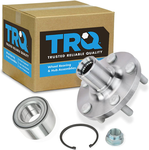 TRQ Front Wheel Hub & Bearing Kit 5 Lug for Toyota Pontiac Matrix Celica Corolla