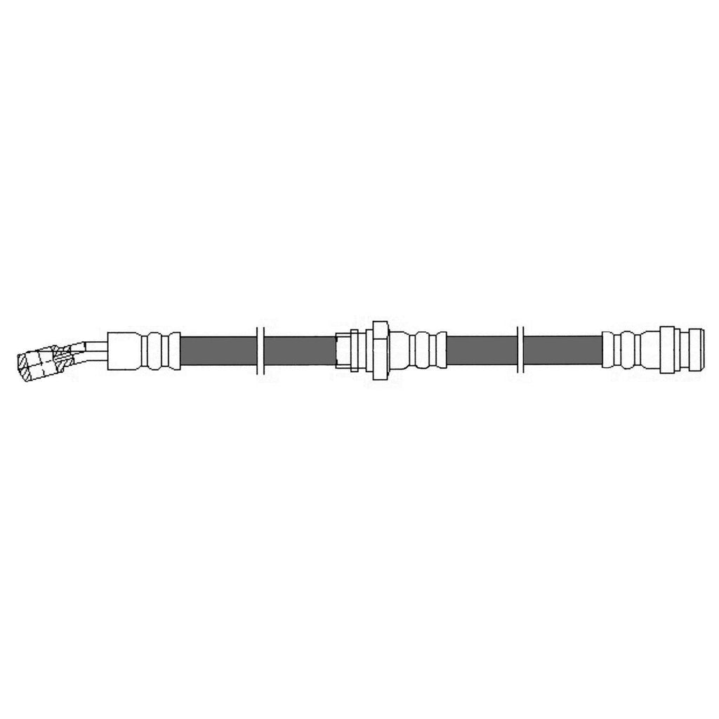 Centric Brake Hydraulic Hose for 01-06 Hyundai Santa Fe 150.51006