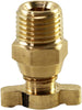 1PC Universal Radiator Style Thread NPT 1/4" Brass Petcock Drain Plug