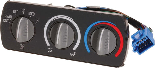 15-72635 GM Original Equipment Auxiliary Heating and Air Conditioning Front Control Panel