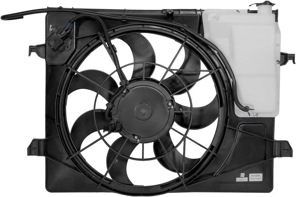 OEM-RF-0029 Factory Style Radiator Cooling Fan Assembly Cooling Efficiency Improved Direct Replacement [Compatible with 10-13 Forte]