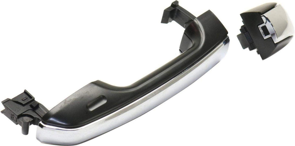 Rear, Driver and Passenger Side Exterior Door Handle Set Compatible with 2010-2020 Toyota 4Runner, Fits 2009-2011 Toyota Land Cruiser, Fits 2013-2016 Toyota Land Cruiser