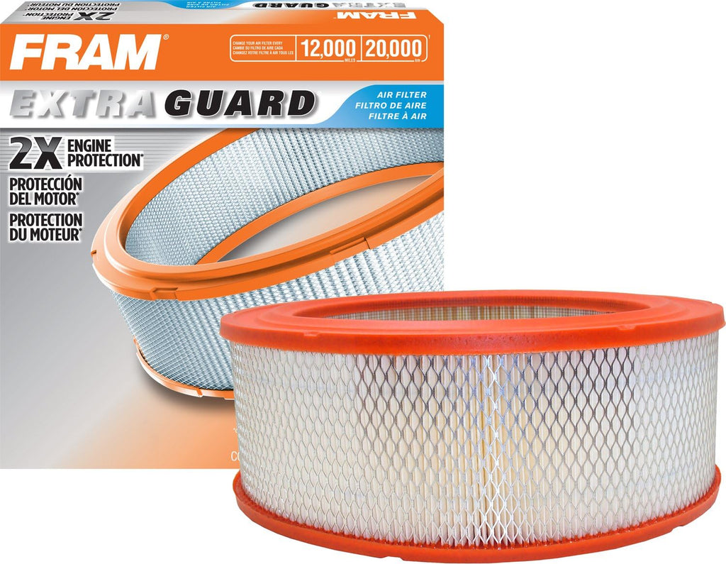 Extra Guard Rigid round Engine Air Filter Replacement, Easy Install W/Advanced Engine Protection and Optimal Performance, CA7096