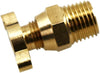 1PC Universal Radiator Style Thread NPT 1/4" Brass Petcock Drain Plug