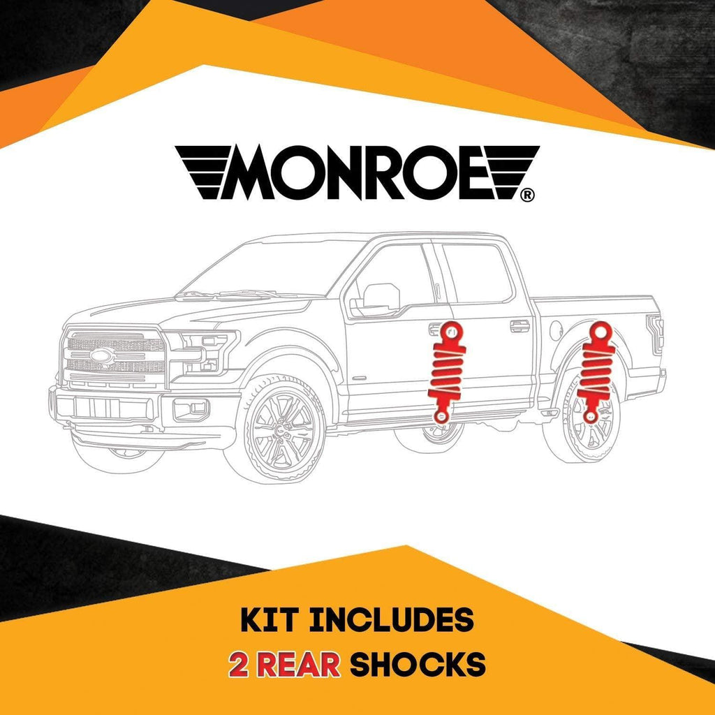 Quick Mount Kit of 2 Shocks Fits Chrysler Town & Country 2008-2015 Oespectrum Rear for Replacement, Performance, Leveling, Touring & Offroad