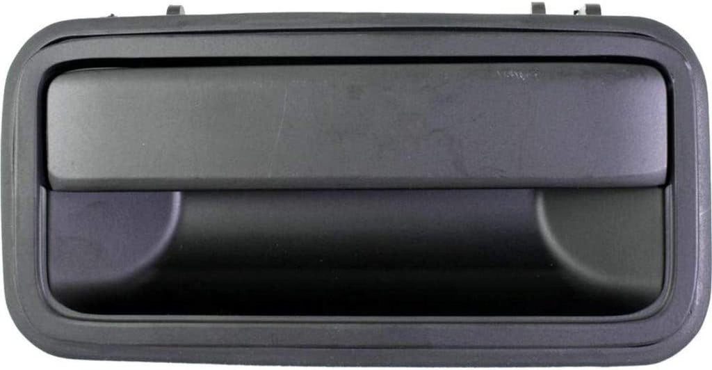 for Chevy K2500 Suburban Exterior Door Handle 1992-1999 Rear Driver Side Smooth Black | Trim: Base/Silverado | GM1520138 | 15050659