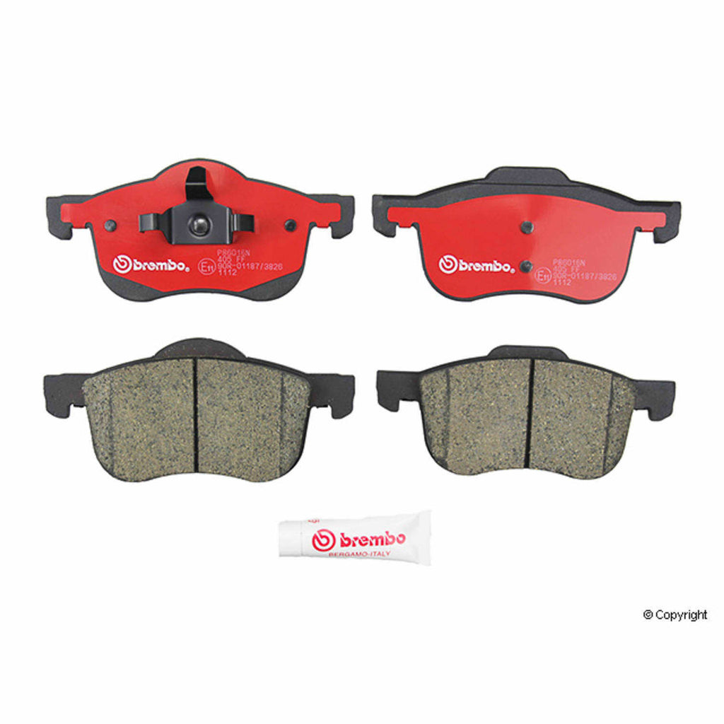 Brembo Front Disc Brake Pad Set for S60, V70, XC70, S80 (P86016N)