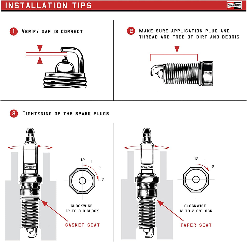 Champion High Performance 709 Spark Plug (Carton of 1) - G54V