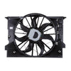 621510 Dual Radiator and Condenser Fan Assembly Compatible with Mercedes-Benz