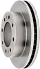 580000R Professional Grade Disc Brake Rotor, Silver, Medium